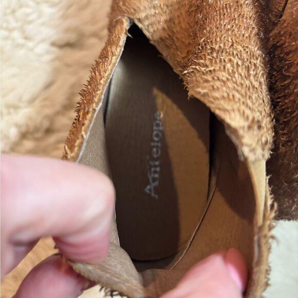 Antelope Adora Brown Bootie size 40 or 9.5 - Picture 10 of 11